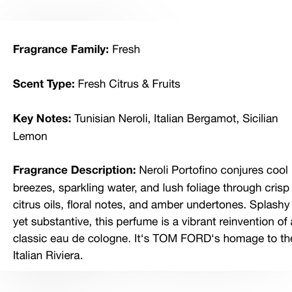 Tom Ford Neroli Portofino Parfum - Picture 6 of 6